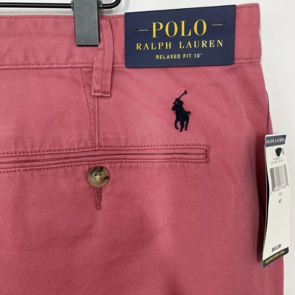 NWT Men's Ralph Lauren Polo Relaxed-fit 10" Shorts - Picture 5 of 8